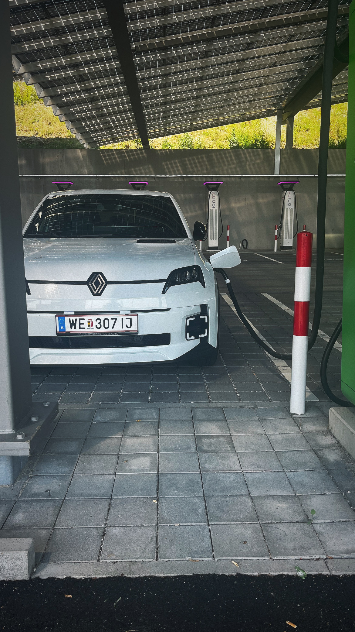 erster Ladepark Besuch Meggenhofen/OÖ ..