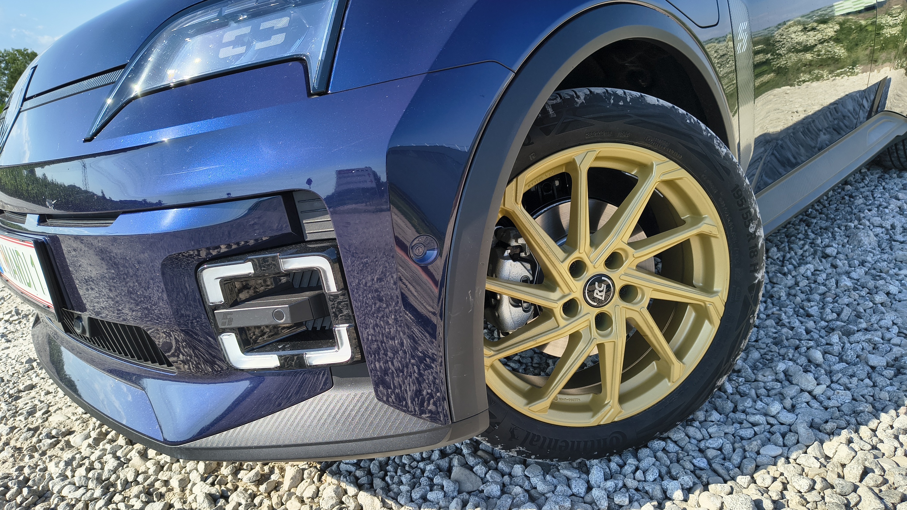 Alufelgen RC 36( Brock) neiu in BBS Gold matt gepulvert ECE